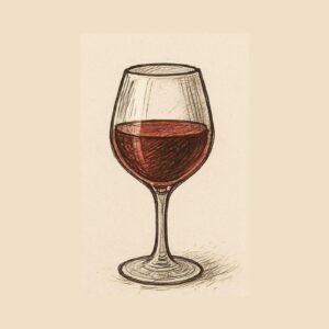 Red Wine Glass