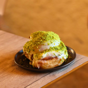 Pistachio Cinnamon Roll