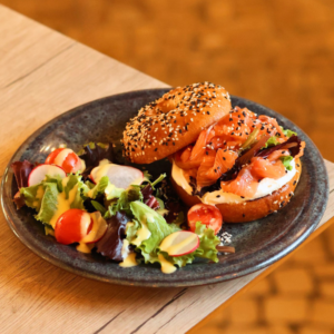 Gravlax Bagel