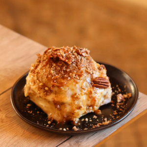 Caramel Pecan Cinnamon Roll